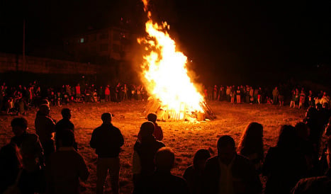 bonfires of san juan